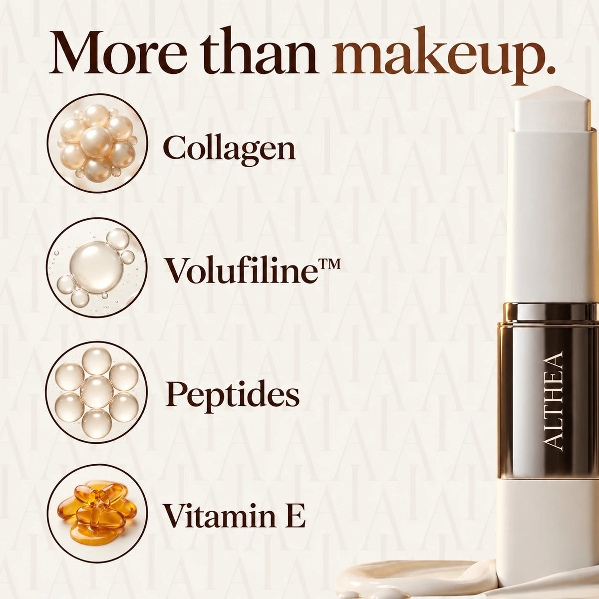 Key ingredients: collagen, Volufiline, peptides, vitamin E