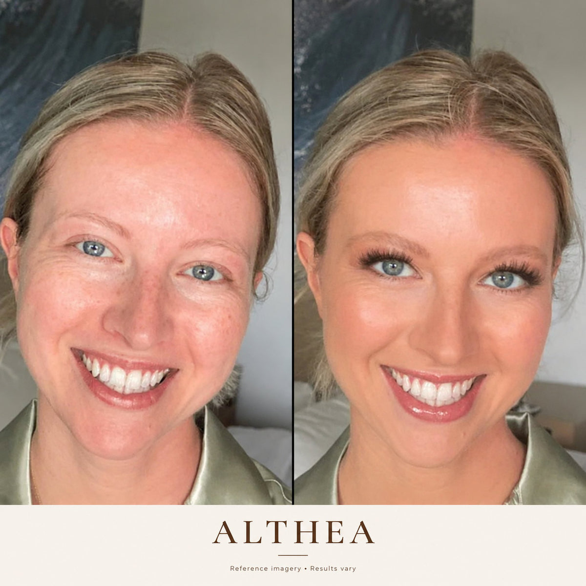 Before and after Althea, reference imagery