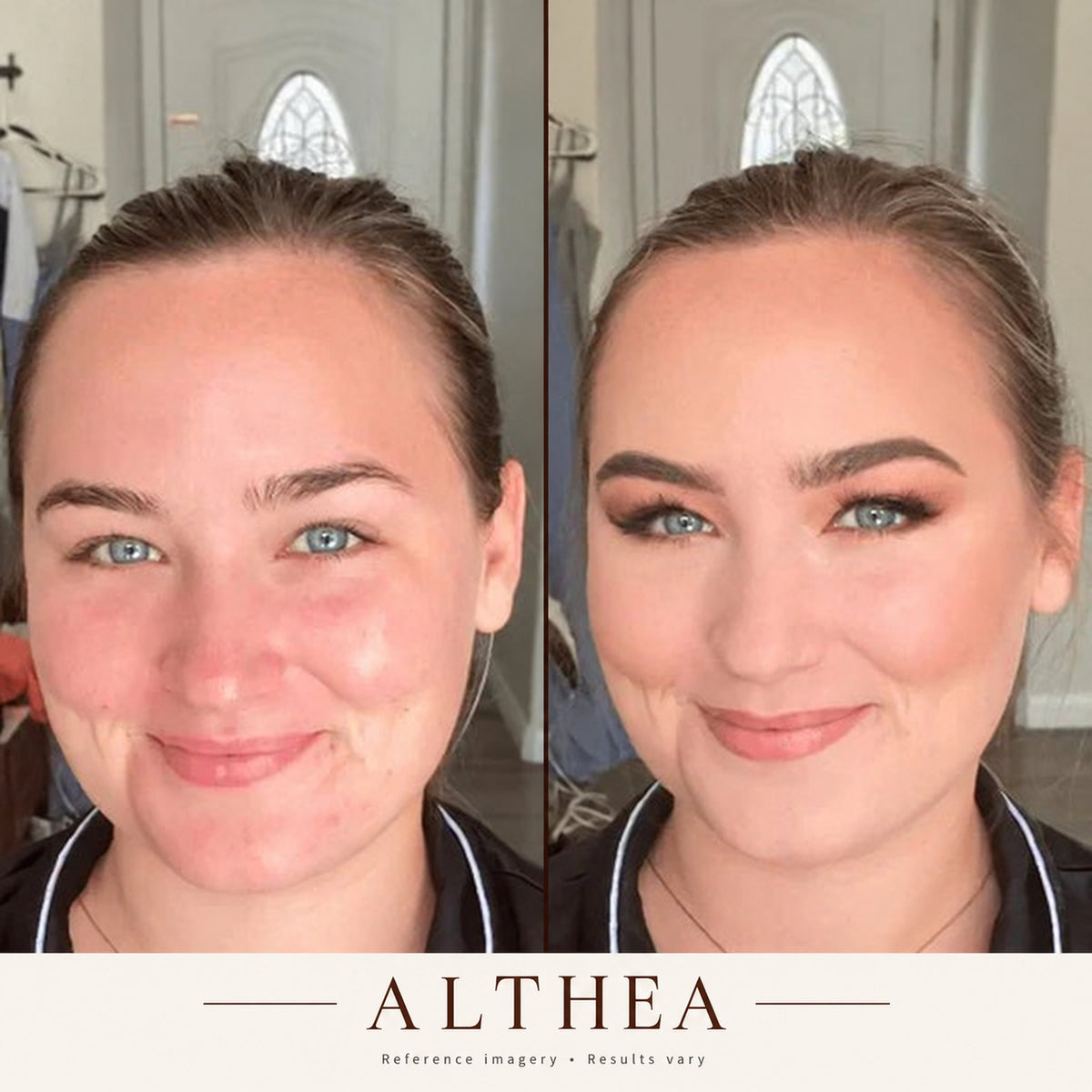 Before and after Althea, reference imagery