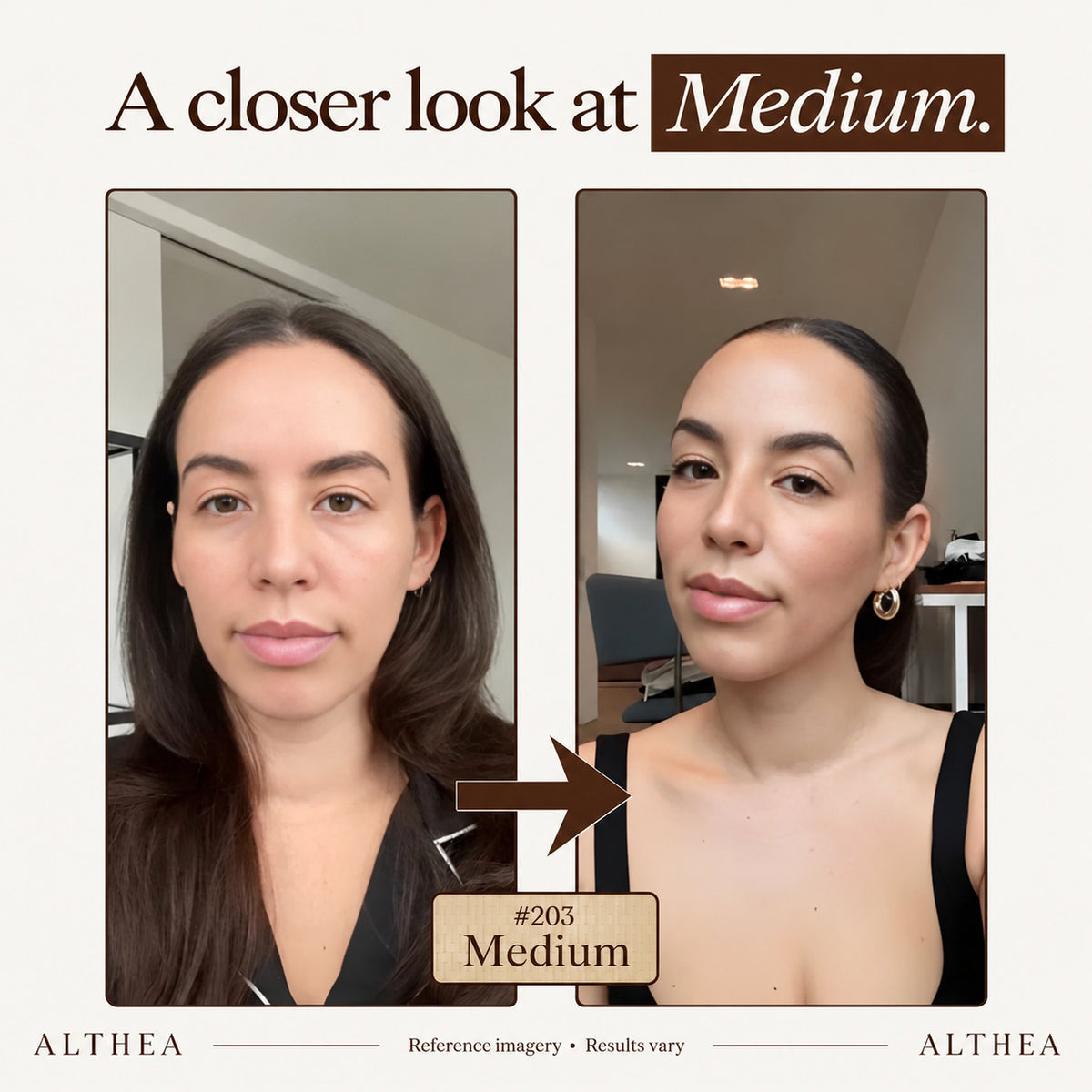 A closer look at shade Medium